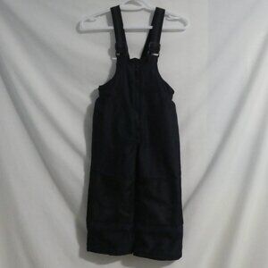 ATHLETIC WORKS | size 5T | Navy Fleece Lined Snowpants W/ Adjustable Suspenders